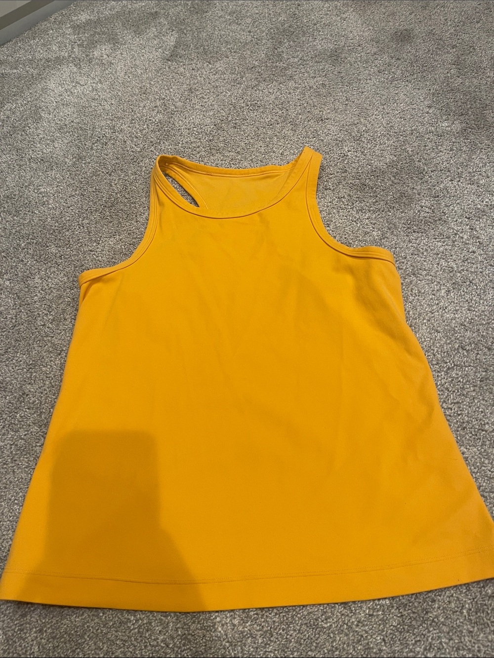 lululemon athletica Gold-Yellow Athletic Tank